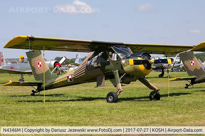 N4346M, PZL-Okecie PZL-104 Wilga 80 C/N CF21910928, PZL Okecie PZL-104 Wilga 80  C/N CF21910928, N4346M