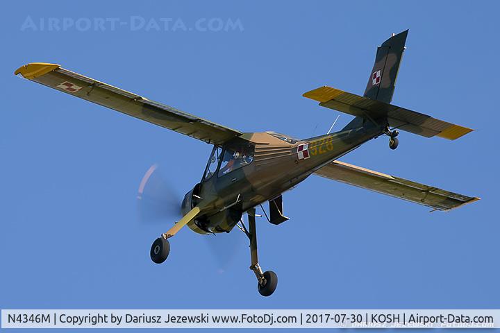 N4346M, PZL-Okecie PZL-104 Wilga 80 C/N CF21910928, PZL Okecie PZL-104 Wilga 80  C/N CF21910928, N4346M