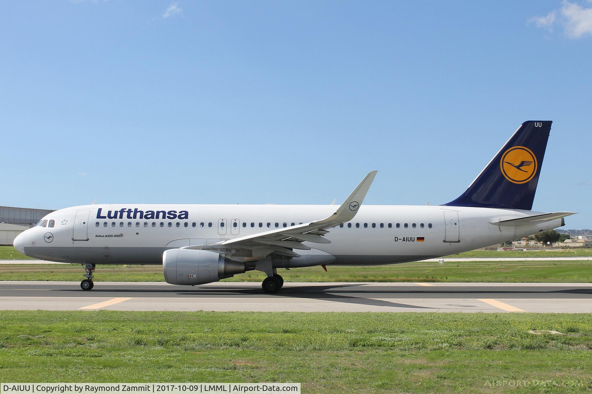 D-AIUU, 2016 Airbus A320-214 C/N 7158, A320 D-AIUU Lufthansa