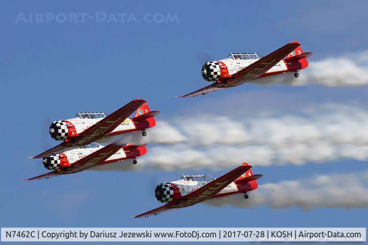 N7462C, North American AT-6B Texan C/N 121-43211, North American AT-6 Texan C/N 121-43211, N7462C