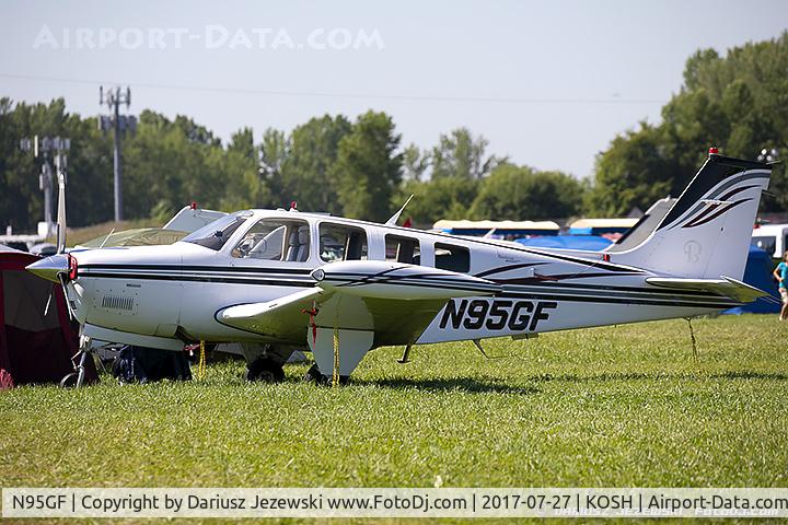 N95GF, 2005 Raytheon Aircraft Company G36 C/N E-3642, Raytheon G36 Bonanza  C/N E-3642, N95GF