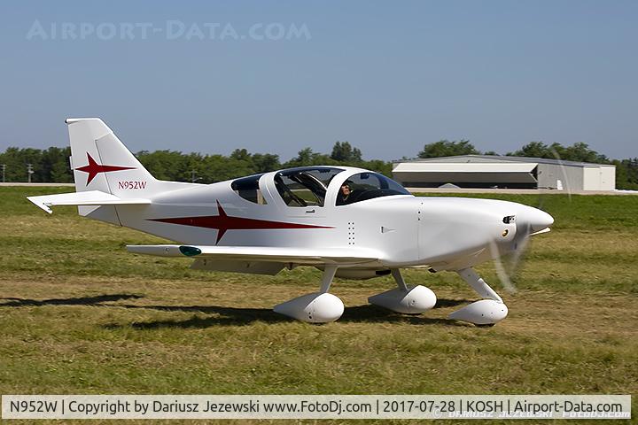 N952W, 1997 Stoddard-Hamilton Glasair II SFT C/N 2117, Stoddard-Hamilton Glasair II-S FT  C/N 2117, N952W