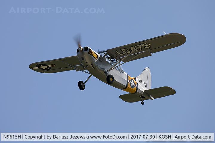 N9615H, 1943 Stinson L-5 Sentinel C/N 76-716, Stinson L-5 Sentinel  C/N 76-716, N9615H