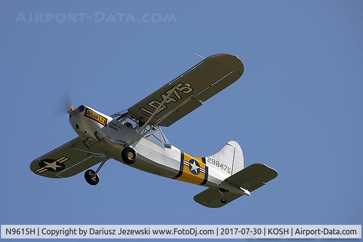 N9615H, 1943 Stinson L-5 Sentinel C/N 76-716, Stinson L-5 Sentinel  C/N 76-716, N9615H