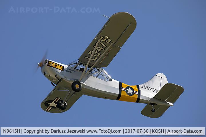 N9615H, 1943 Stinson L-5 Sentinel C/N 76-716, Stinson L-5 Sentinel  C/N 76-716, N9615H