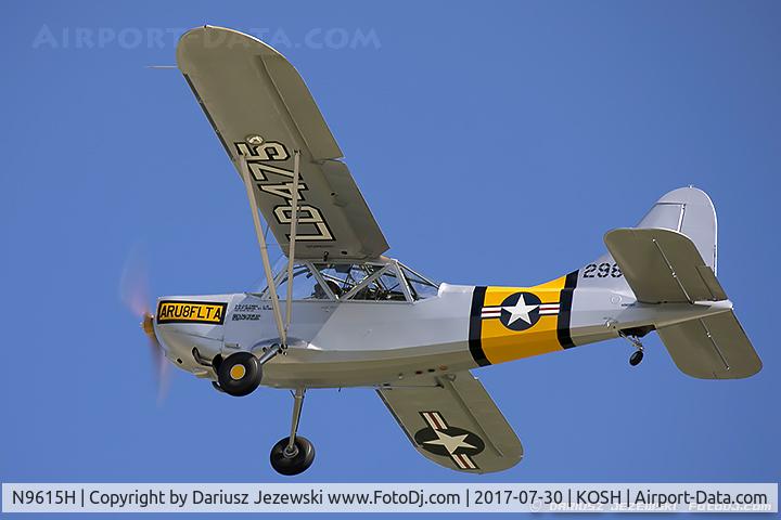 N9615H, 1943 Stinson L-5 Sentinel C/N 76-716, Stinson L-5 Sentinel  C/N 76-716, N9615H