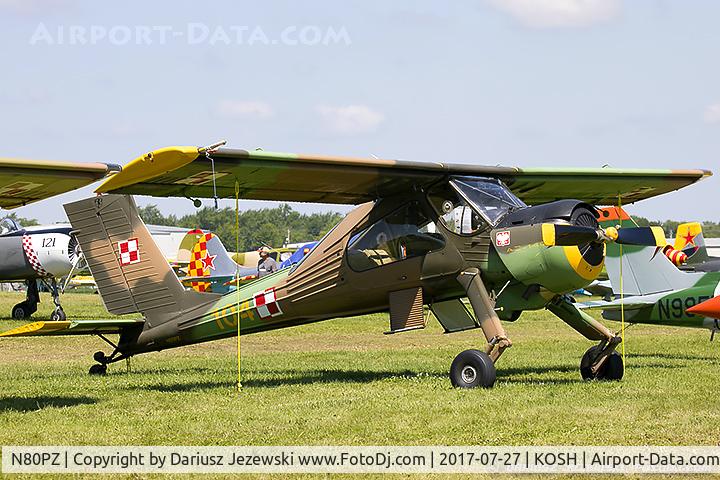 N80PZ, 1990 PZL-Okecie PZL-104 Wilga 80 C/N CF20900903, PZL-Okecie PZL-104 Wilga 80  C/N CF20900903, N80PZ