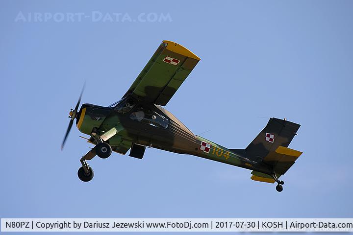 N80PZ, 1990 PZL-Okecie PZL-104 Wilga 80 C/N CF20900903, PZL-Okecie PZL-104 Wilga 80  C/N CF20900903, N80PZ