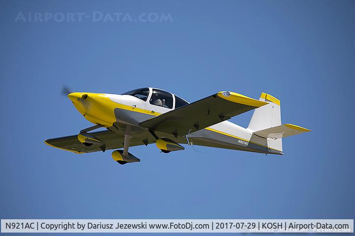 N921AC, 2007 Vans RV-10 C/N 40394, Vans RV-10  C/N 40394, N921AC
