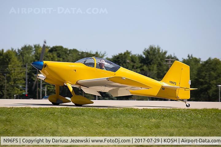 N96FS, 2008 Vans RV-6 C/N 21585, Vans RV-6  C/N 21585, N96FS