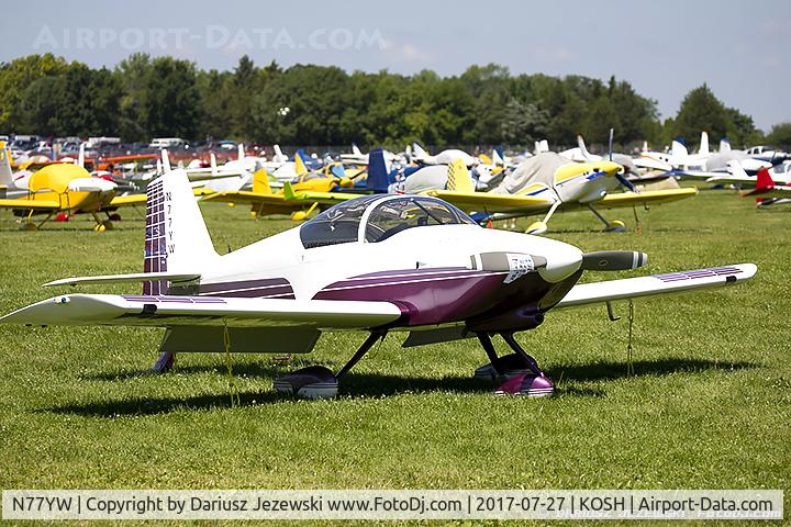 N77YW, 2000 Vans RV-6A C/N 24442, Vans RV-6A  C/N 24442, N77YW