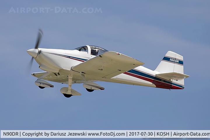 N90DR, 1999 Vans RV-6A C/N 24113, Vans RV-6A  C/N 24113, N90DR
