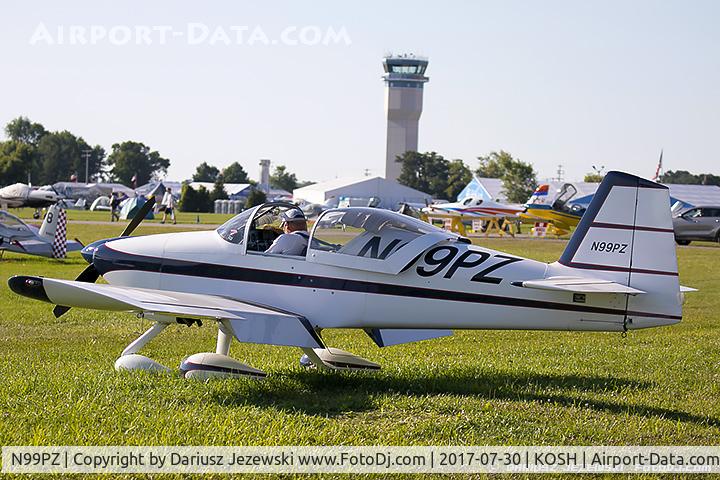 N99PZ, 2000 Vans RV-6A C/N 22993, Vans RV-6A  C/N 22993, N99PZ