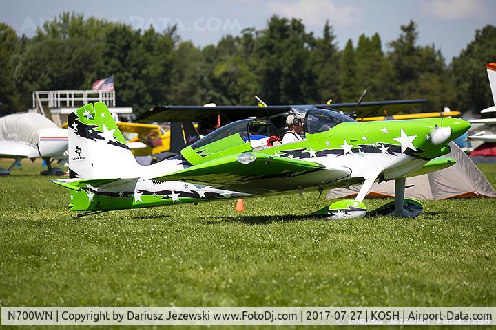 N700WN, Vans RV-7 C/N 72658, Vans RV-7  C/N 72658, N700WN