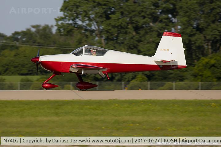 N74LG, Vans RV-7A C/N 70847, Vans RV-7A  C/N 70847, N74LG