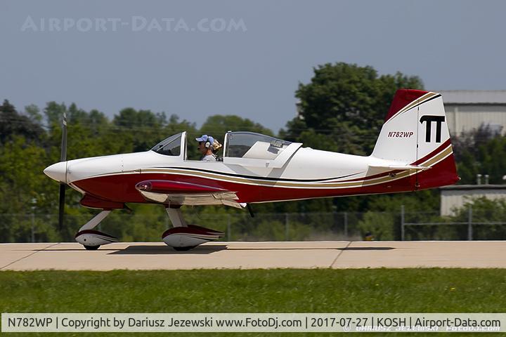 N782WP, Vans RV-7A C/N 71355, Vans RV-7A  C/N 71355, N782WP