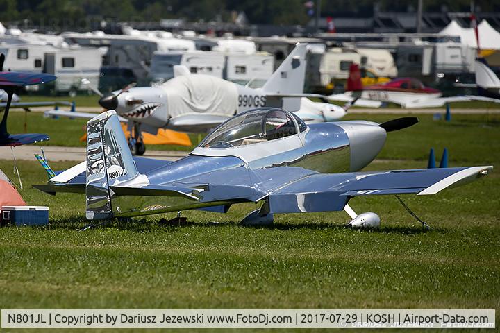 N801JL, Vans RV-8 C/N 80412, Vans RV-8  C/N 80412, N801JL
