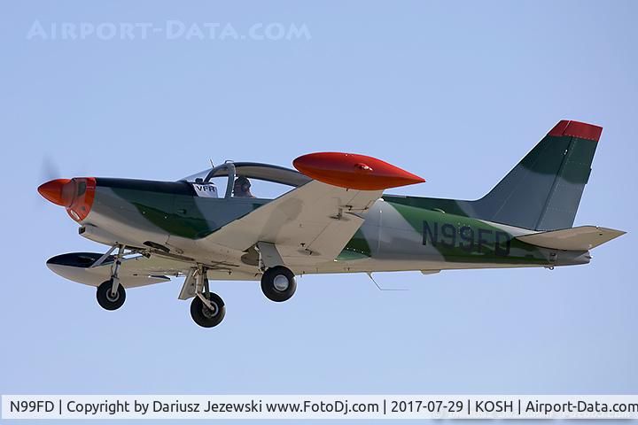 N99FD, 1991 SIAI-Marchetti SF-260D C/N 787, Siai-Marchetti SF-260D  C/N 787, N99FD