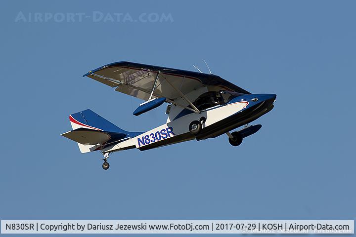 N830SR, 2017 Progressive Aerodyne SeaRey LSA C/N 1070, Progressive Aerodyne Searay LSA  C/N 1070, N830SR