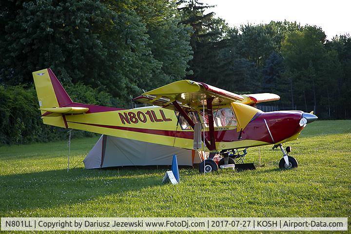 N801LL, 2005 Zenair STOL CH-801 C/N 8-4865, Zenith STOL CH-801  C/N 1083159, N801LL