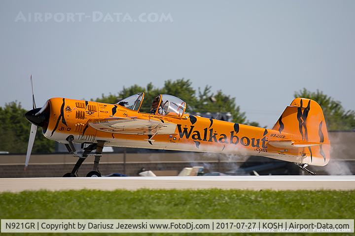 N921GR, 1993 Yakovlev Yak-55M C/N 930809, Yakovlev Yak-55M  C/N 930809, N921GR