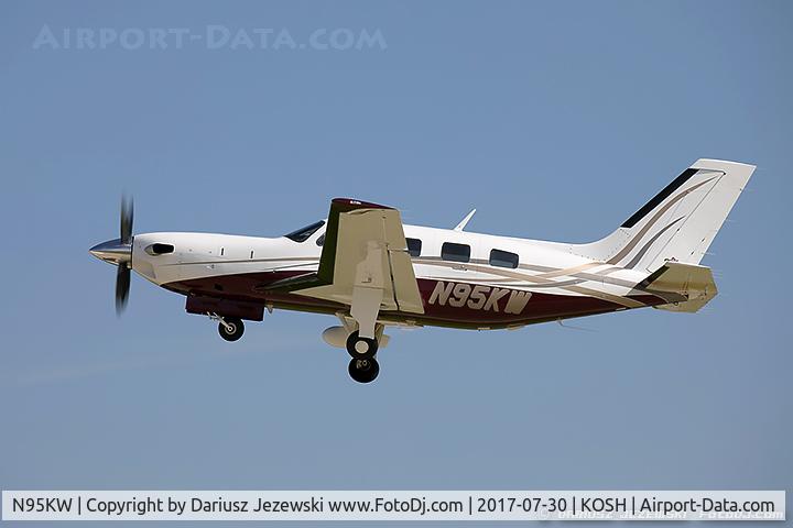 N95KW, 2007 Piper PA-46-500TP C/N 4697301, Piper PA-46-500TP Malibu Meridian  C/N 4697301, N95KW