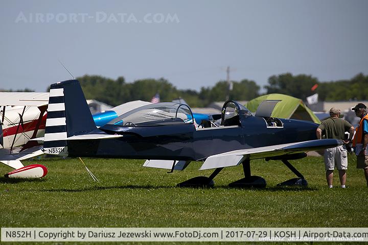 N852H, Vans RV-8A C/N 81985, Vans RV-8A  C/N 81985, N852H