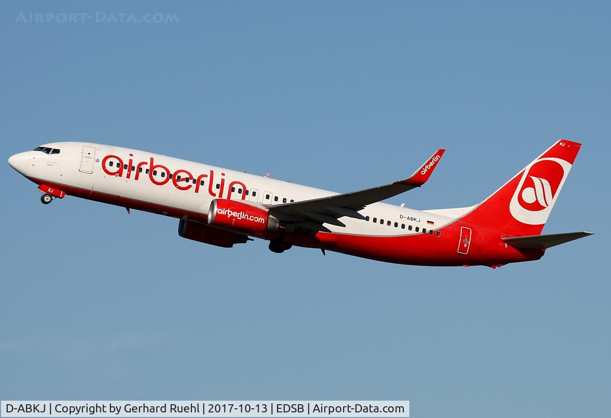 D-ABKJ, 2010 Boeing 737-86J C/N 37749, Air Berlin