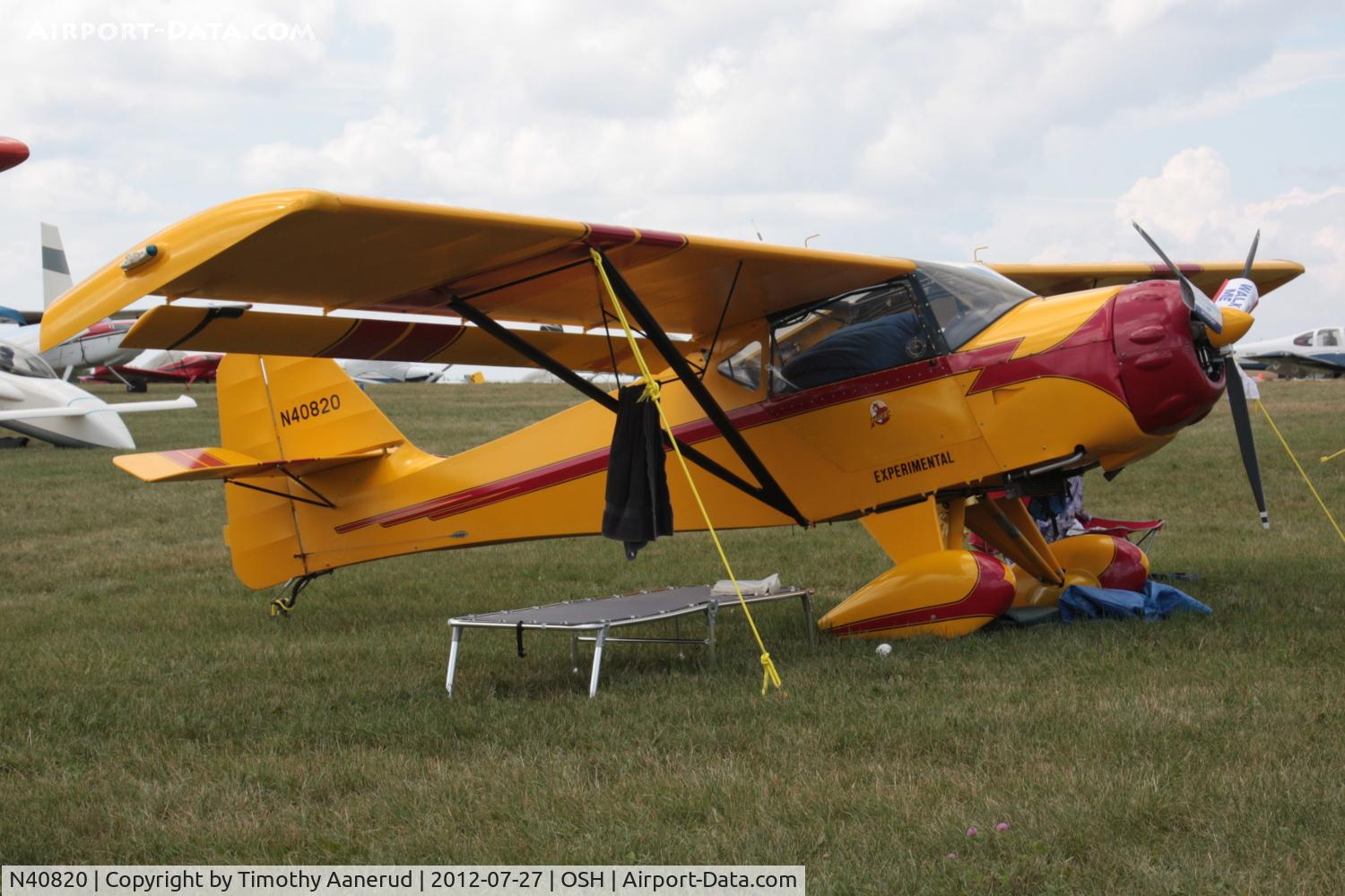 N40820, 1995 Denney Kitfox IV C/N 1530, 1995 Denney Kitfox IV, c/n: 1530