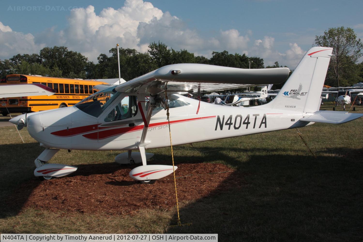 N404TA, Tecnam P-92 Eaglet C/N 1327, 2010 Tecnam P-92 Eaglet, c/n: 1327