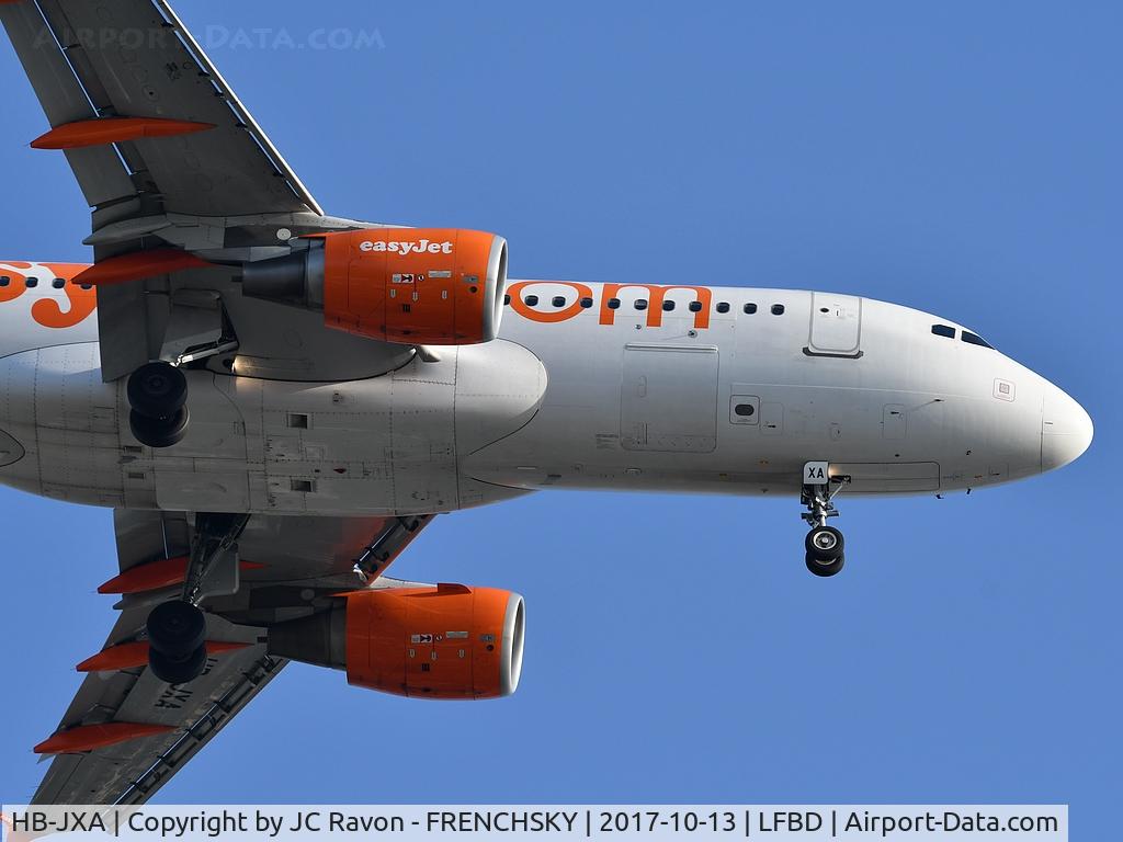 HB-JXA, 2012 Airbus A320-214 C/N 5138, U21373 landing runway 23 from Geneva