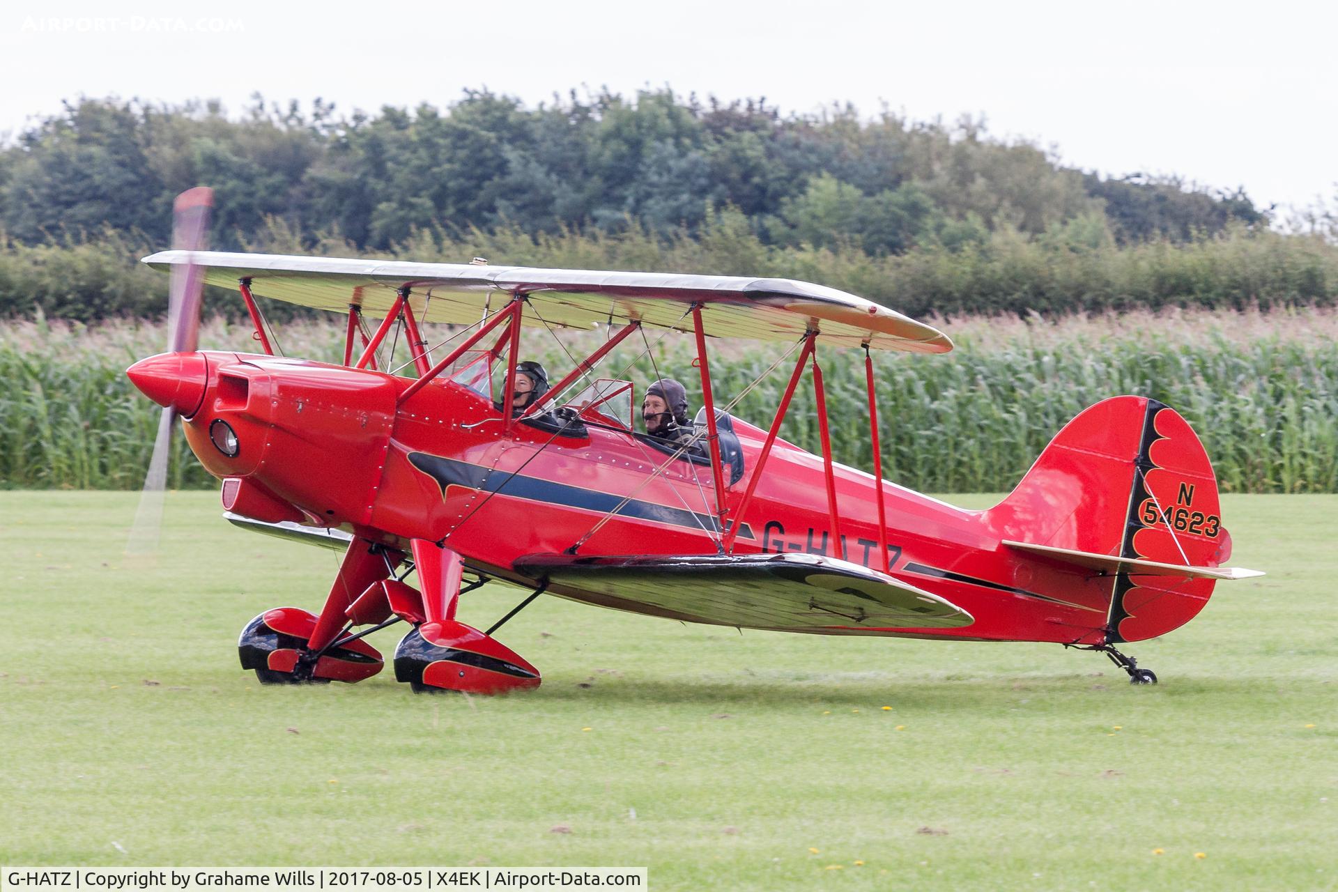G-HATZ, 1981 Hatz CB-1 C/N 17, Hatz CB-1 G-HATZ  East Kirkby 5/8/17