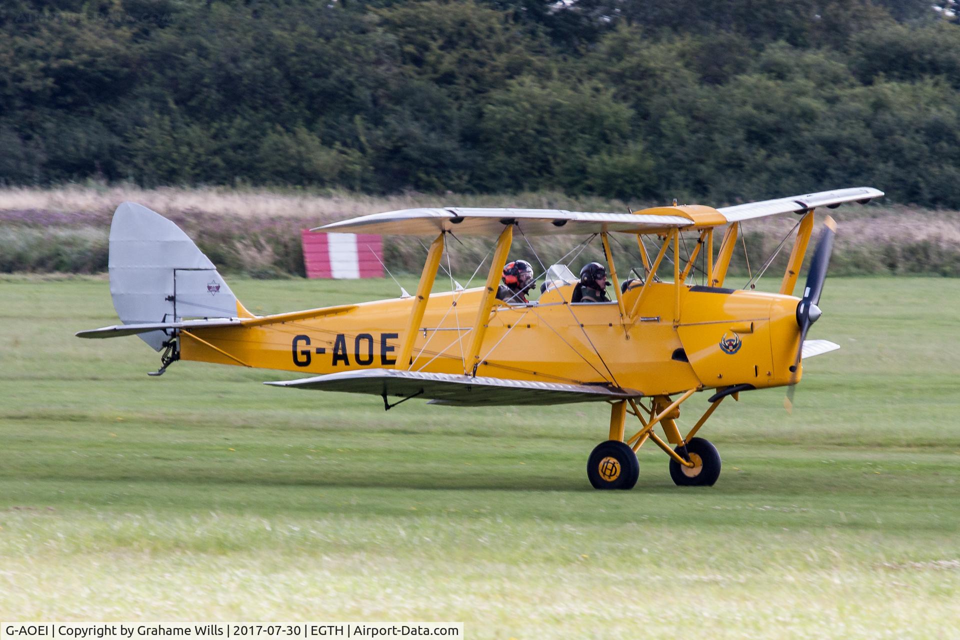 G-AOEI, 1939 De Havilland DH-82A Tiger Moth II C/N 82196/N6946, De Havilland DH82A Tiger Moth G-AOEI Gathering of Moths Old Warden 30/7/17