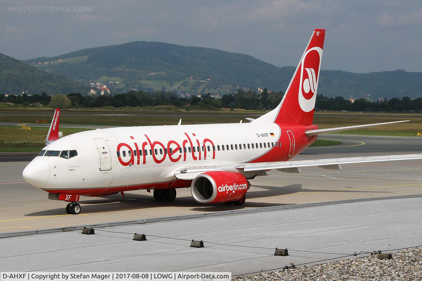 D-AHXF, 2007 Boeing 737-7K5 C/N 35136, Air Berlin / TUIfly B737-700W @GRZ