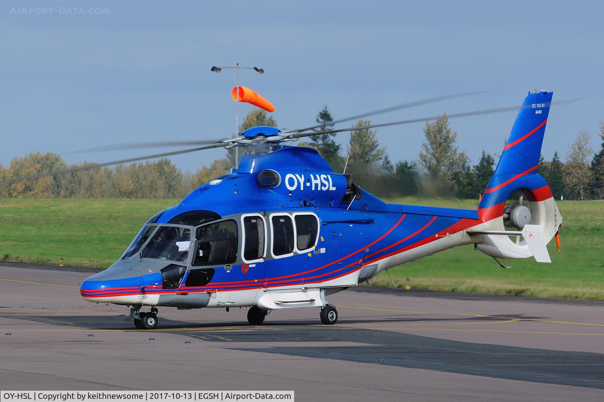 OY-HSL, 2003 Eurocopter EC-155B-1 C/N 6658, Return Visitor.