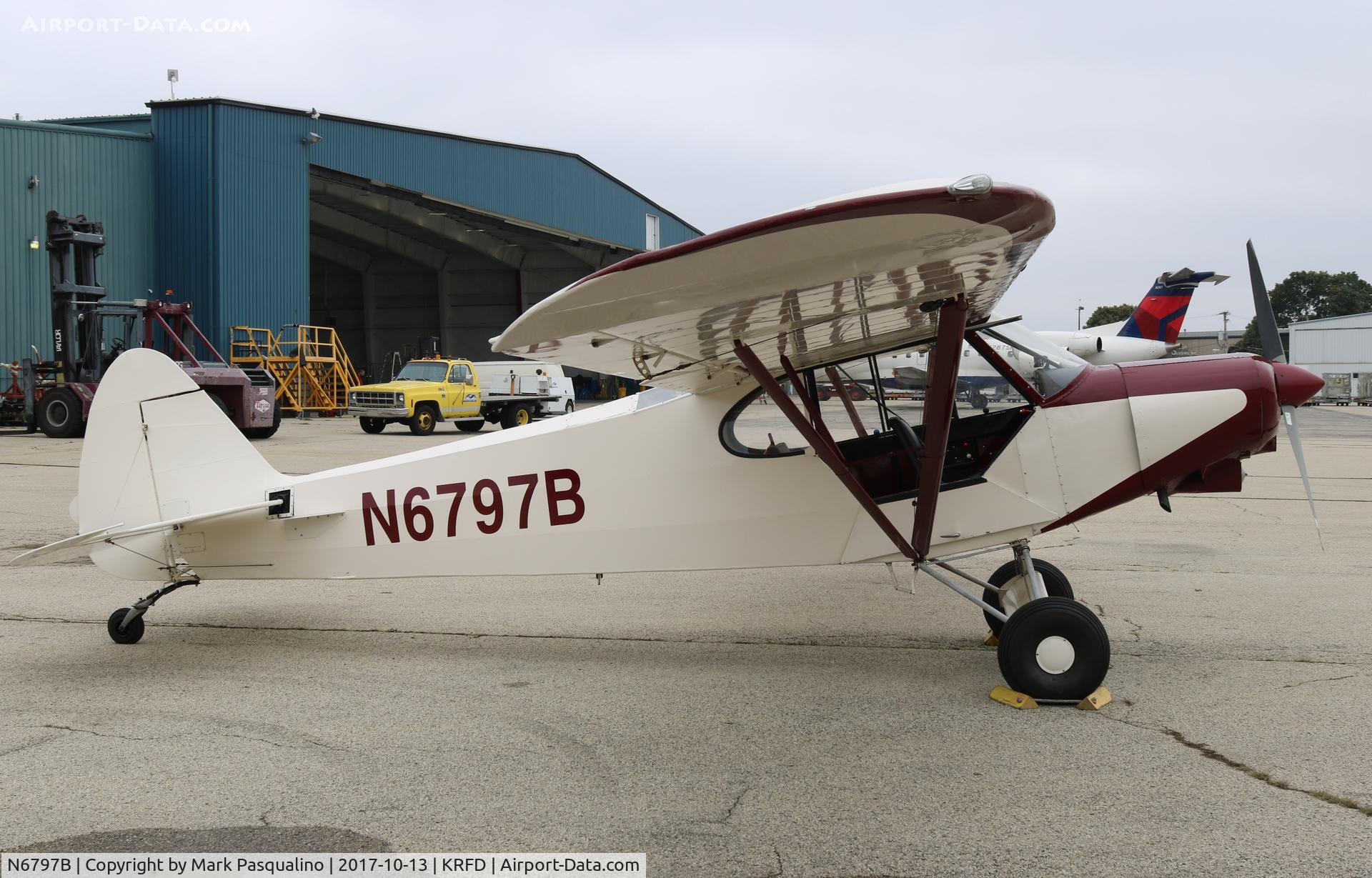 N6797B, 1963 Piper PA-18-150 Super Cub C/N 18-7910, Piper PA-18-150