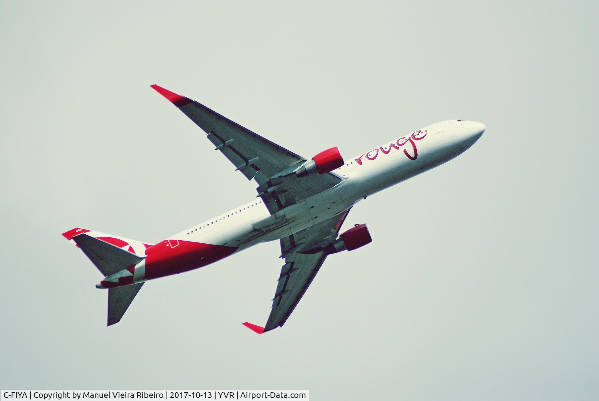 C-FIYA, 2002 Boeing 767-33A C/N 33421, Air Canada Rouge 1951 to KIX