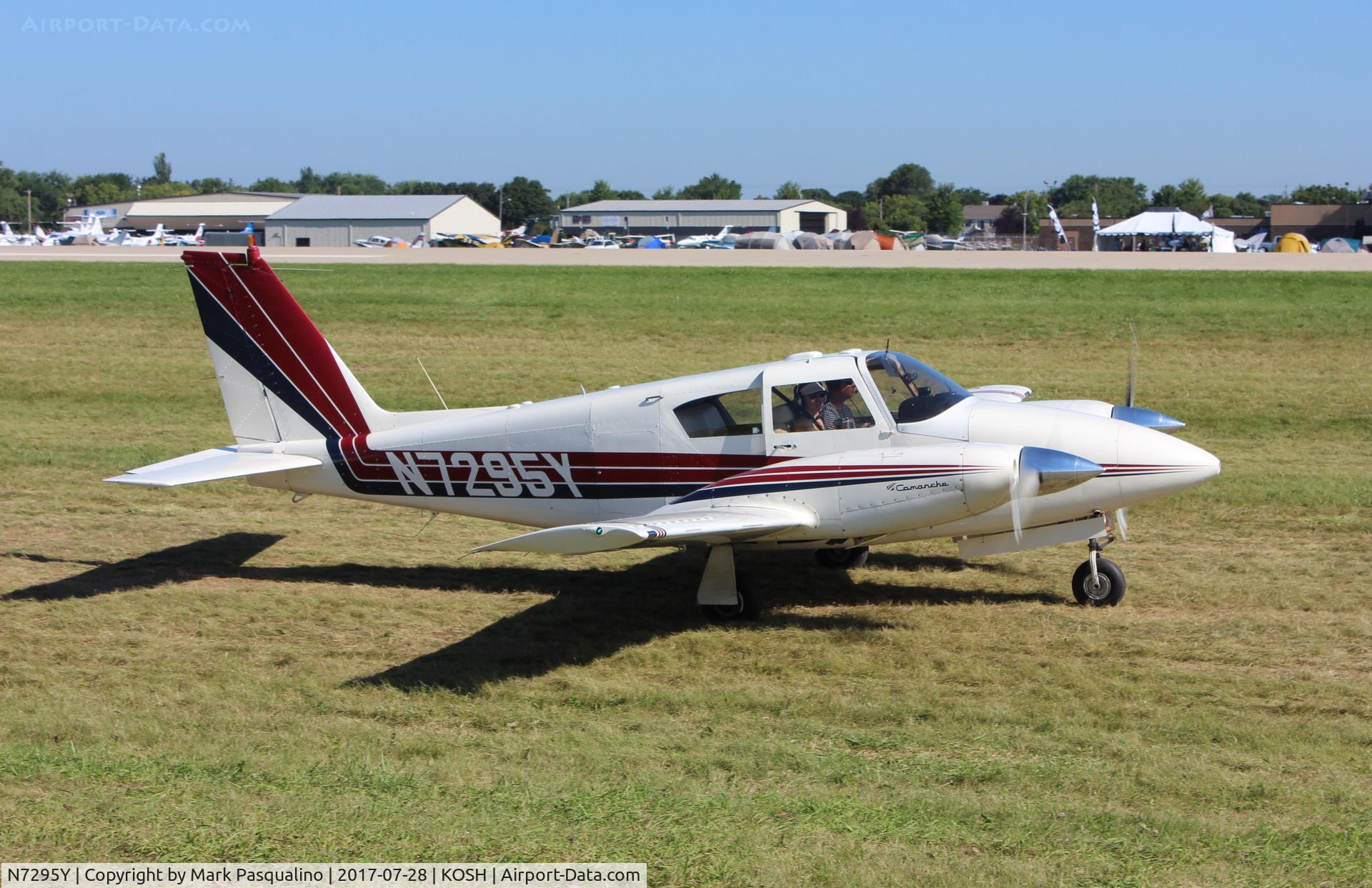 N7295Y, 1964 Piper PA-30 Twin Comanche Twin Comanche C/N 30-335, Piper PA-30