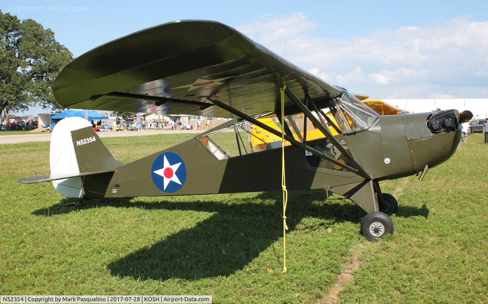 N52354, 1945 Aeronca 0-58B Grasshopper C/N 058B-8513, Aeronca O-58B
