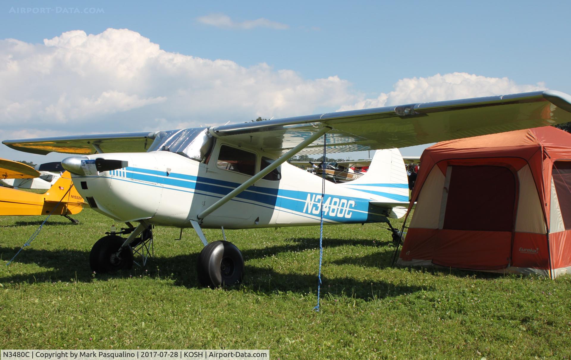 N3480C, 1954 Cessna 170B C/N 26523, Cessna 170B