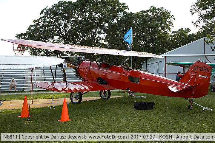 N8811, 1929 Stearman C3-B Sport Commercial C/N 221, Stearman C3-B Sport Commercial  C/N 221, NC8811
