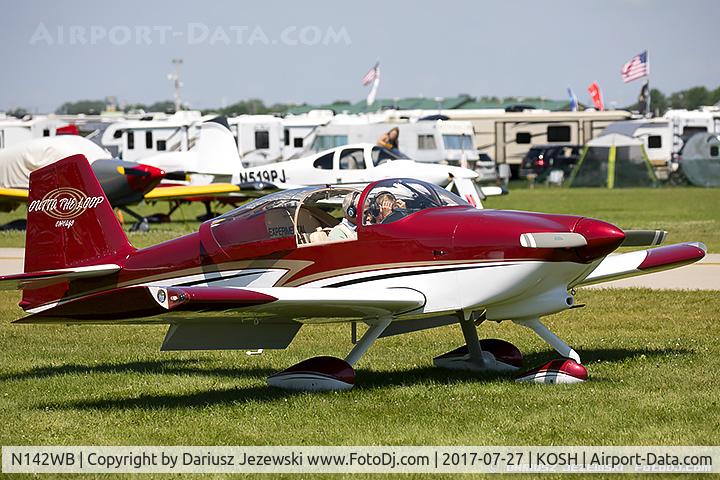 N142WB, 2011 Vans RV-6A C/N 25558, Vans RV-6A  C/N 25558, N142WB