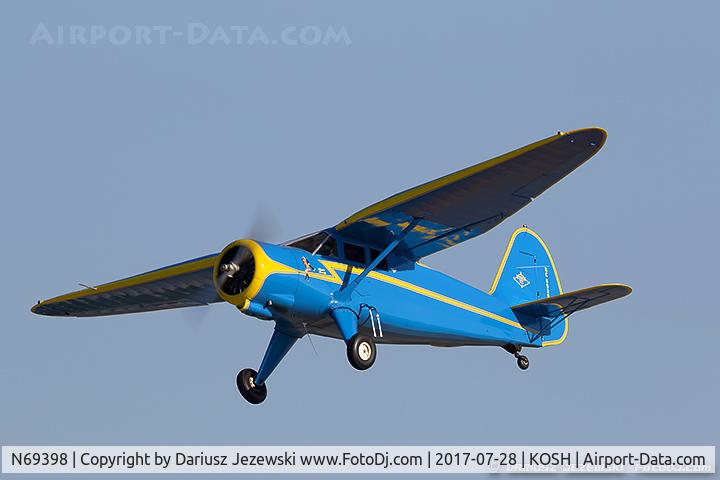 N69398, 1944 Stinson V77 Reliant C/N 77-293, Stinson V77 Reliant  C/N 77-293, NC69398