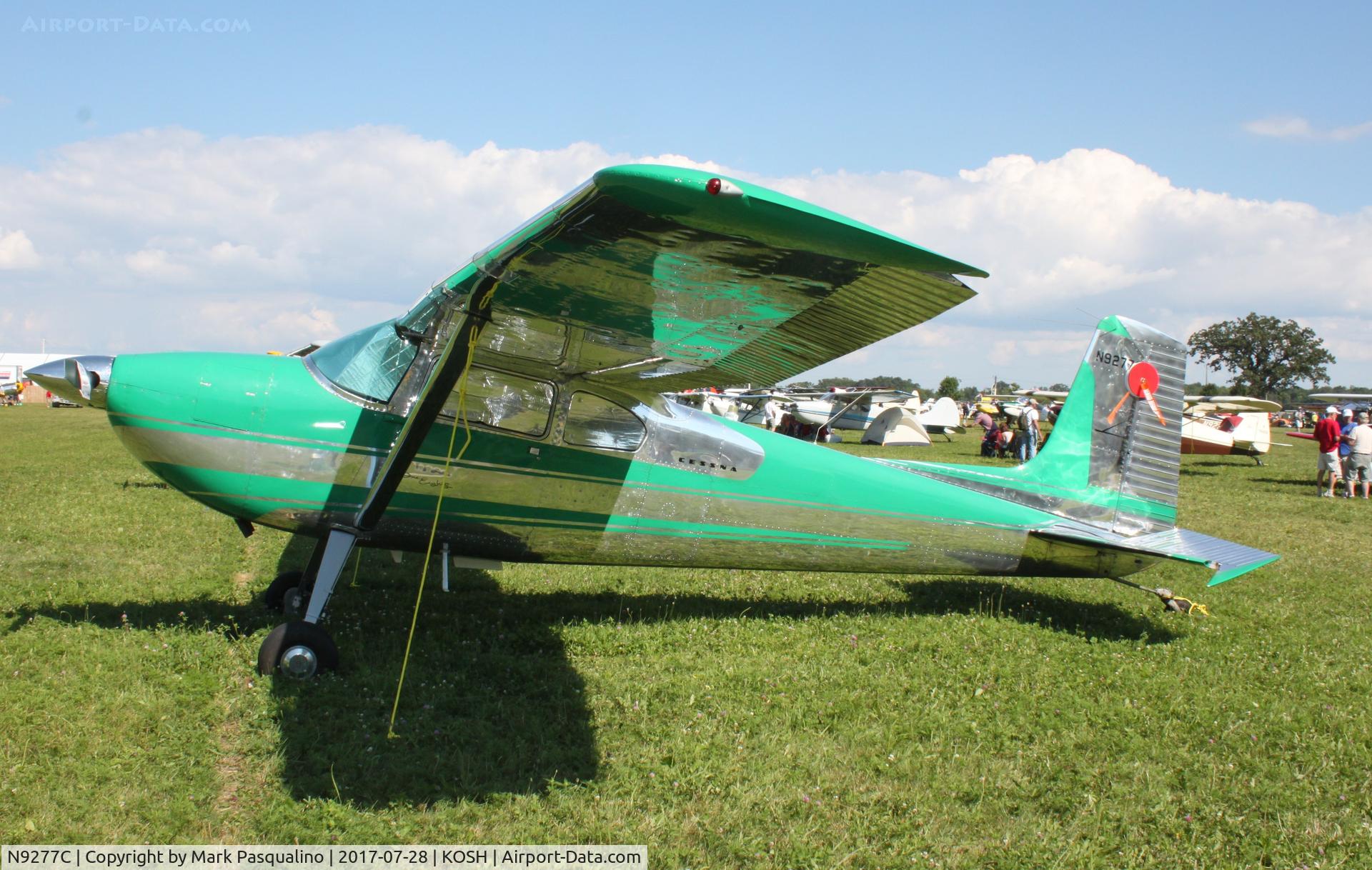 N9277C, 1955 Cessna 180 C/N 31376, Cessna 180