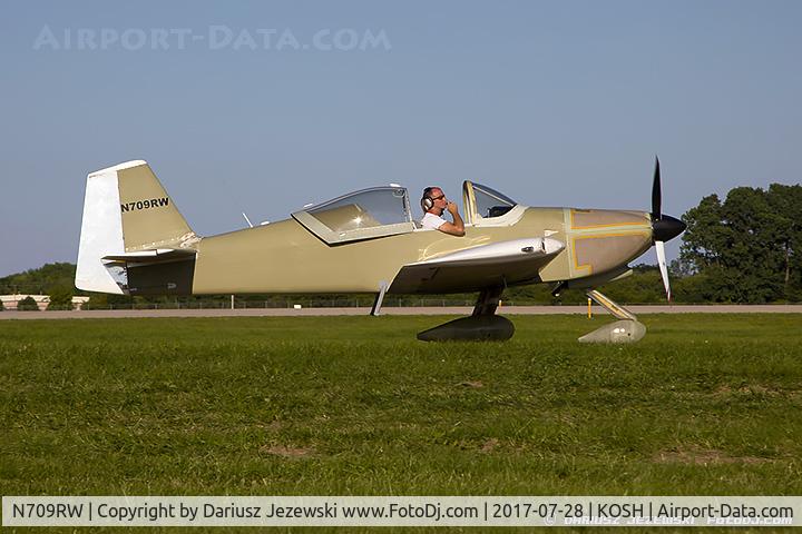 N709RW, 2017 Vans RV-6A C/N 22213, Vans RV-6A  C/N 22213, N709RW