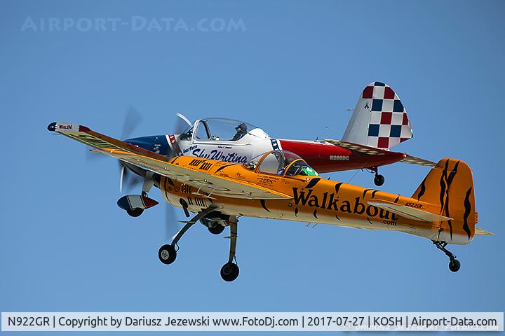 N922GR, 1992 Yakovlev Yak-55M C/N 920505, Yakovlev YAK-55M  C/N 920505, N922GR