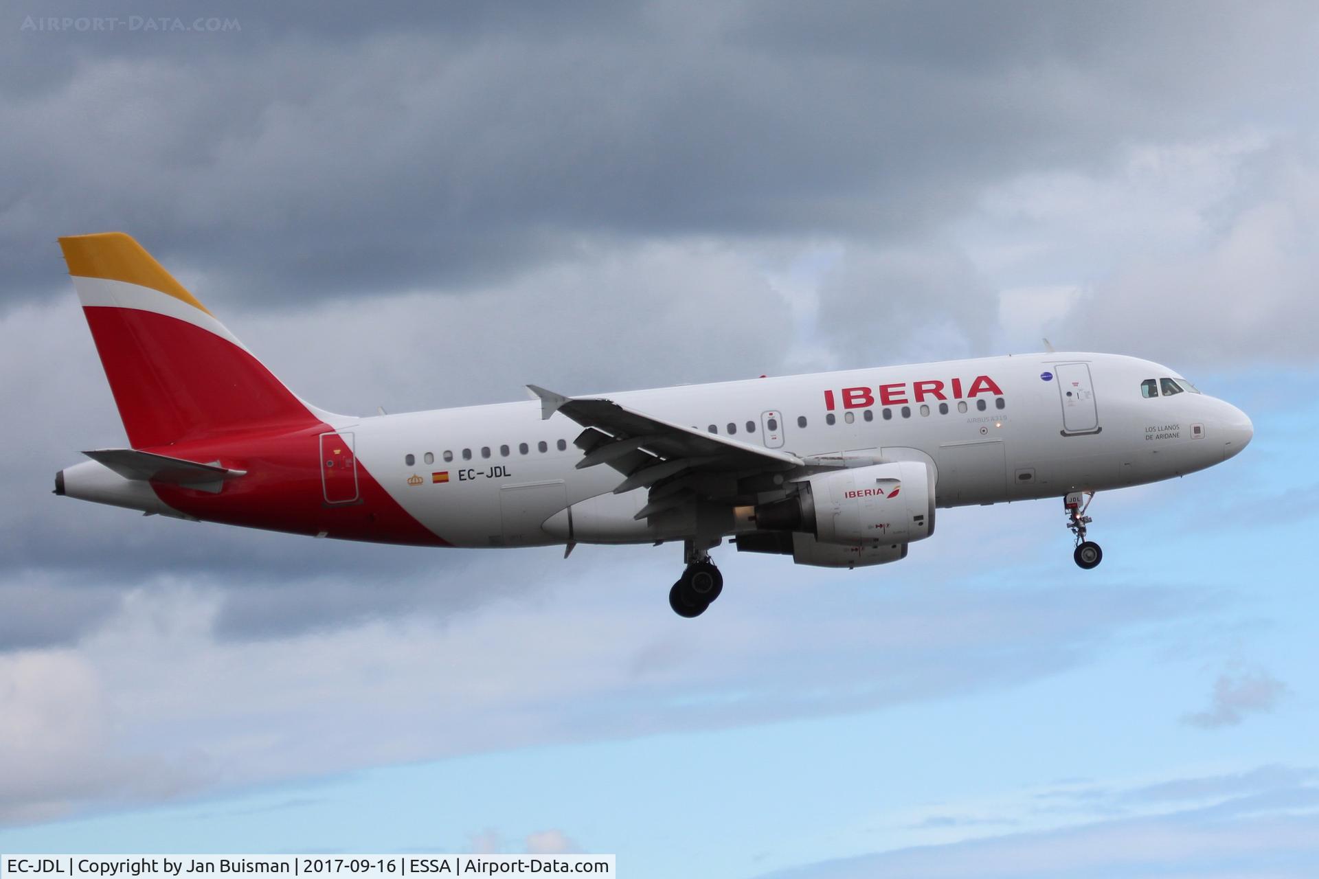 EC-JDL, 2004 Airbus A319-111 C/N 2365, Iberia