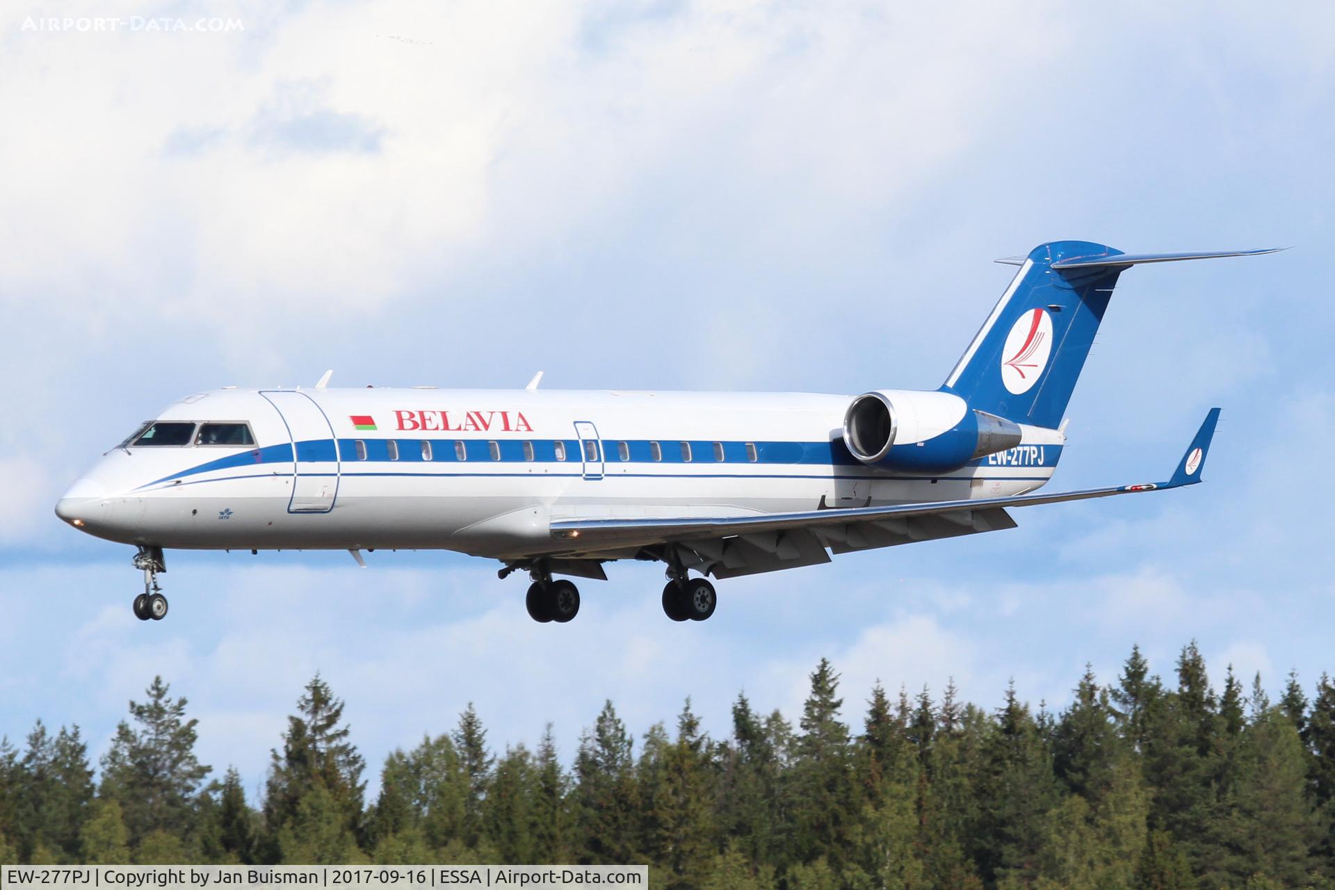 EW-277PJ, 2003 Bombardier CRJ-200ER (CL-600-2B19) C/N 7852, Belavia
