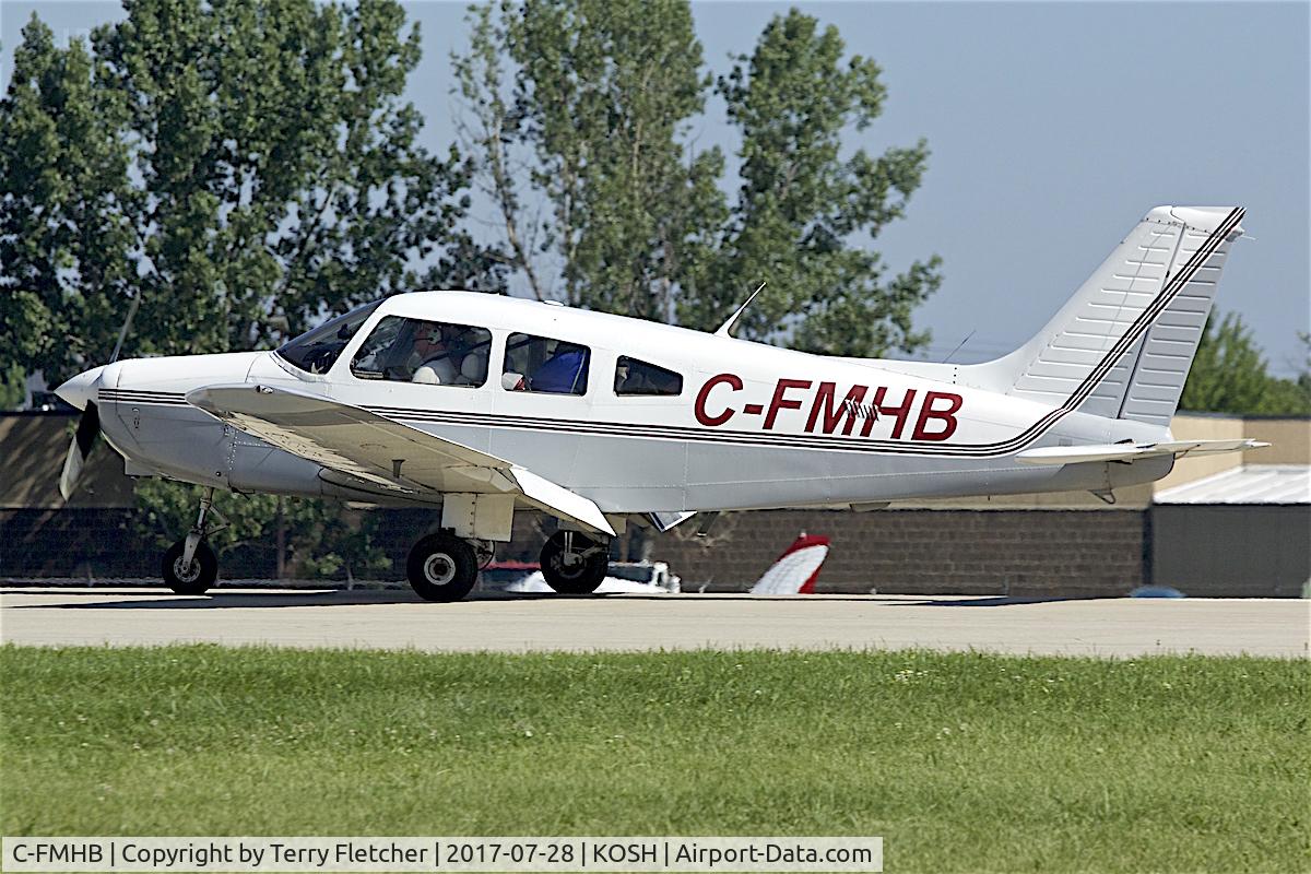 C-FMHB, 1979 Piper PA-28-161 Warrior II C/N 28-8016083, At 2017 EAA AirVenture at Oshkosh