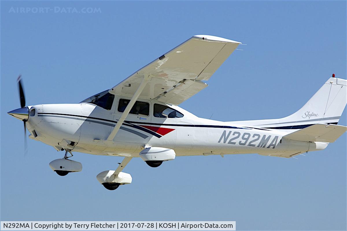 N292MA, 1998 Cessna 182S Skylane C/N 18280174, At 2017 EAA AirVenture at Oshkosh